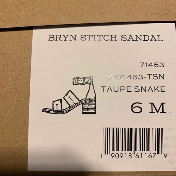 Frye and Co Snake Bryn Sandal - Picture 7 of 7